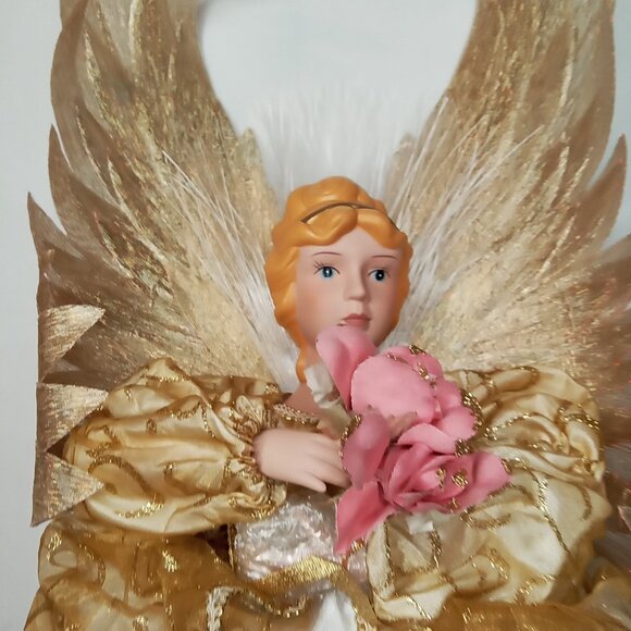 Christmas Tree Topper With Original Box Radiant Fiber Optic Angel Avon 2006 - Picture 4 of 16